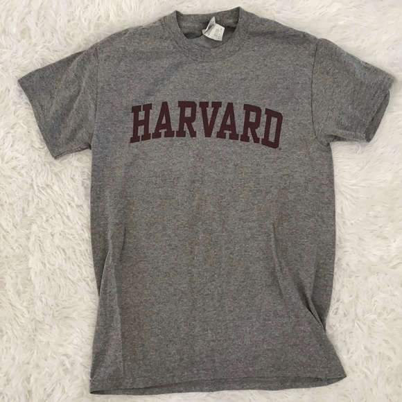 Harvard gray plain collegiate T-shirt - Picture 1 of 4